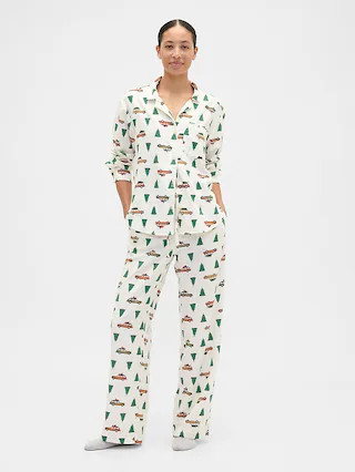 Flannel Pull-On PJ Pants | Gap Factory