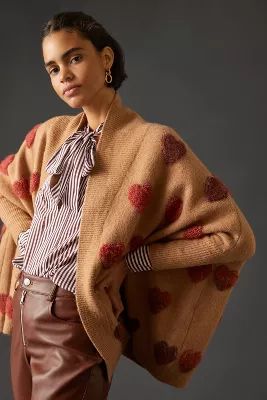 By Anthropologie Heart Cardigan Sweater | Anthropologie (US)