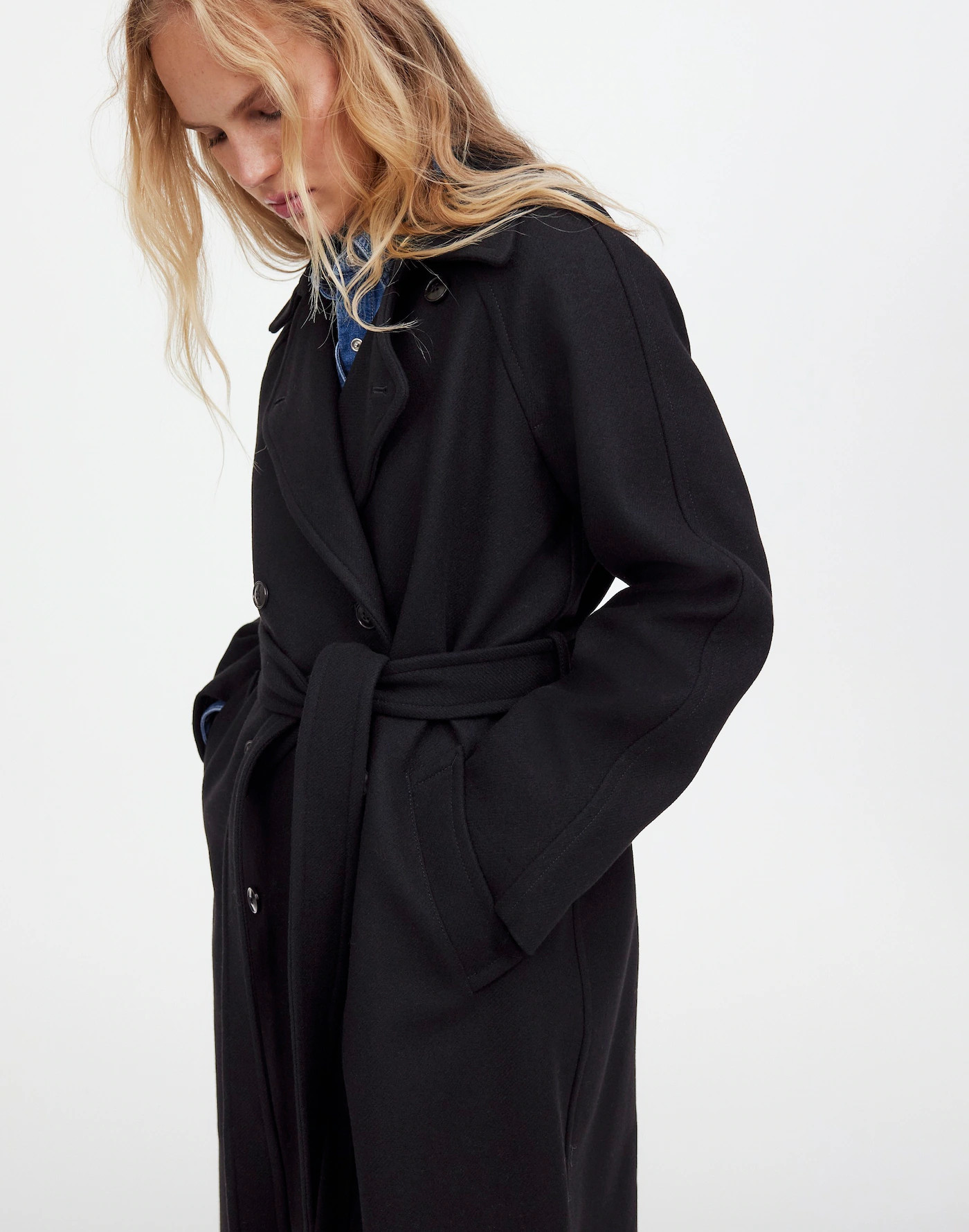 Double-Breasted Trench Coat | Madewell | Madewell