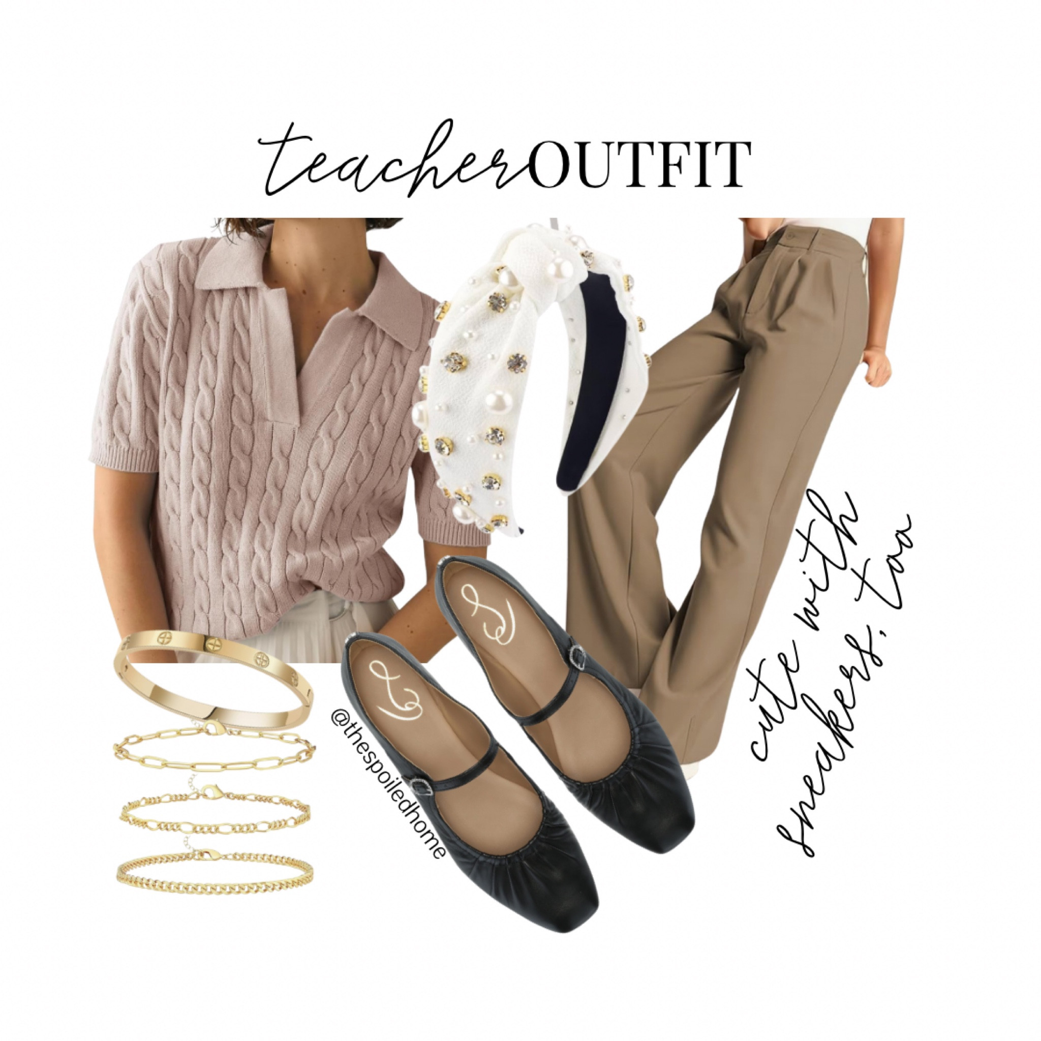 A little teacher outfit / style inspiration and everything is on Amazon! I can’t believe it’s already back to school, time! 

#backtoschool #teacherstyle

#LTKU #LTKStyleTip #LTKBacktoSchool