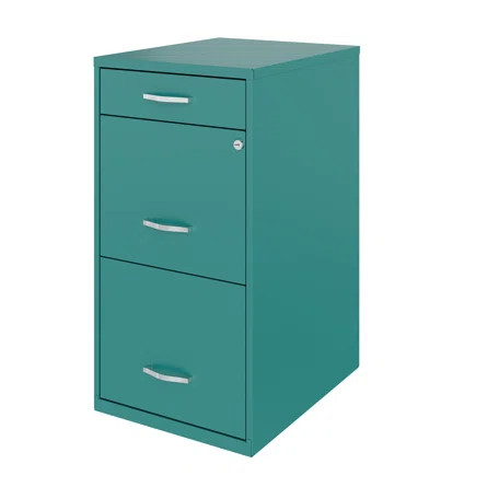 3 Drawer Letter Width Vertical Home and Small Office Premiere File Cabinet with Pencil Drawer | Wayfair North America