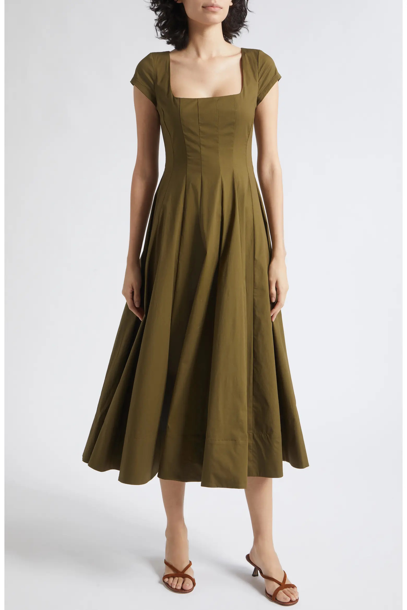 Wells Fit & Flare Midi Dress (Women) | Nordstrom | Nordstrom
