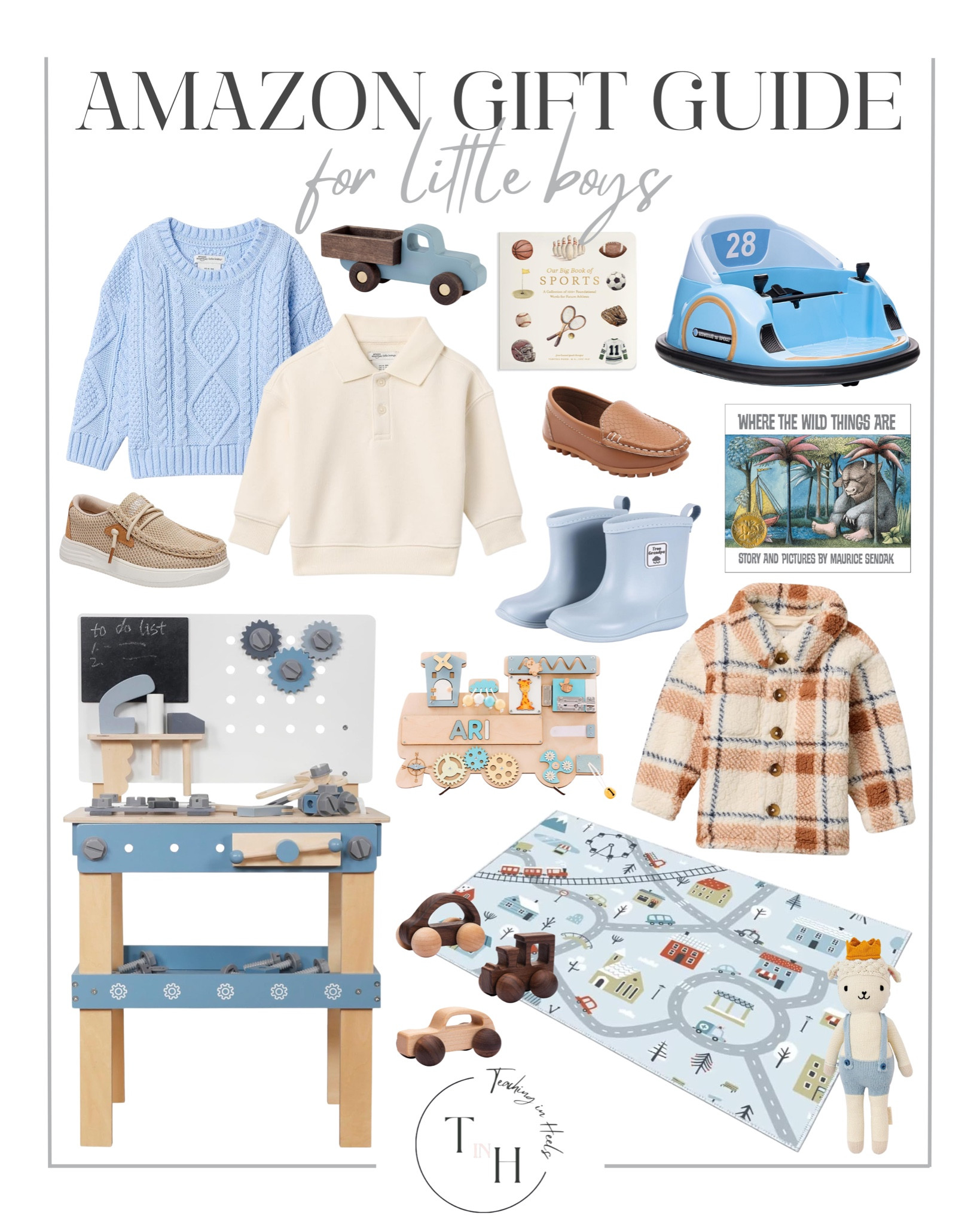 Amazon Gift Guide for Little Boys

Action figures
Building blocks
STEM toys
Superhero costumes
Outdoor play sets
Remote control cars
Dinosaurs
Sports gear
Race tracks
Puzzle games

#LTKKids #LTKHoliday #LTKGiftGuide