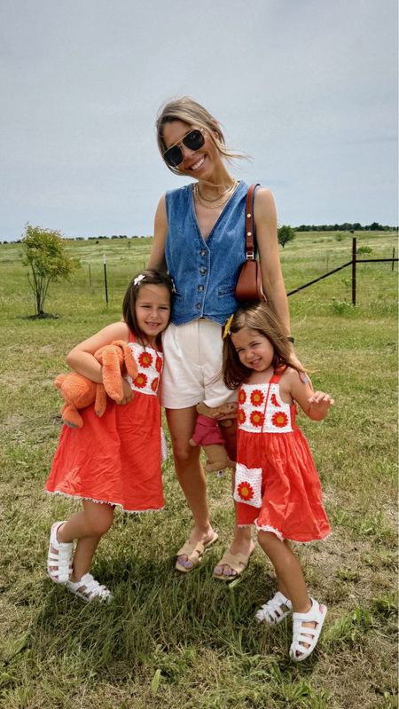 Abercrombie vest and Abercrombie tailored shorts size 25! The girls dresses are from TJ Maxx! @tjmaxx @abercrombie 


#LTKFamily #LTKFindsUnder100 #LTKStyleTip