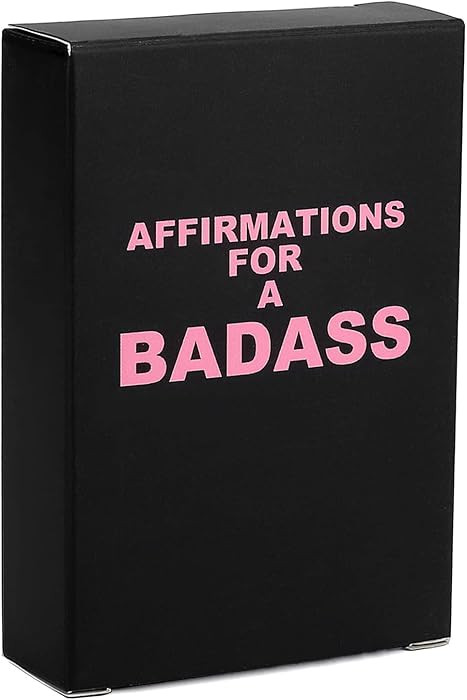 Badass Affirmation Cards - Daily Motivational and Inspirational Cards for Women | Amazon (US)