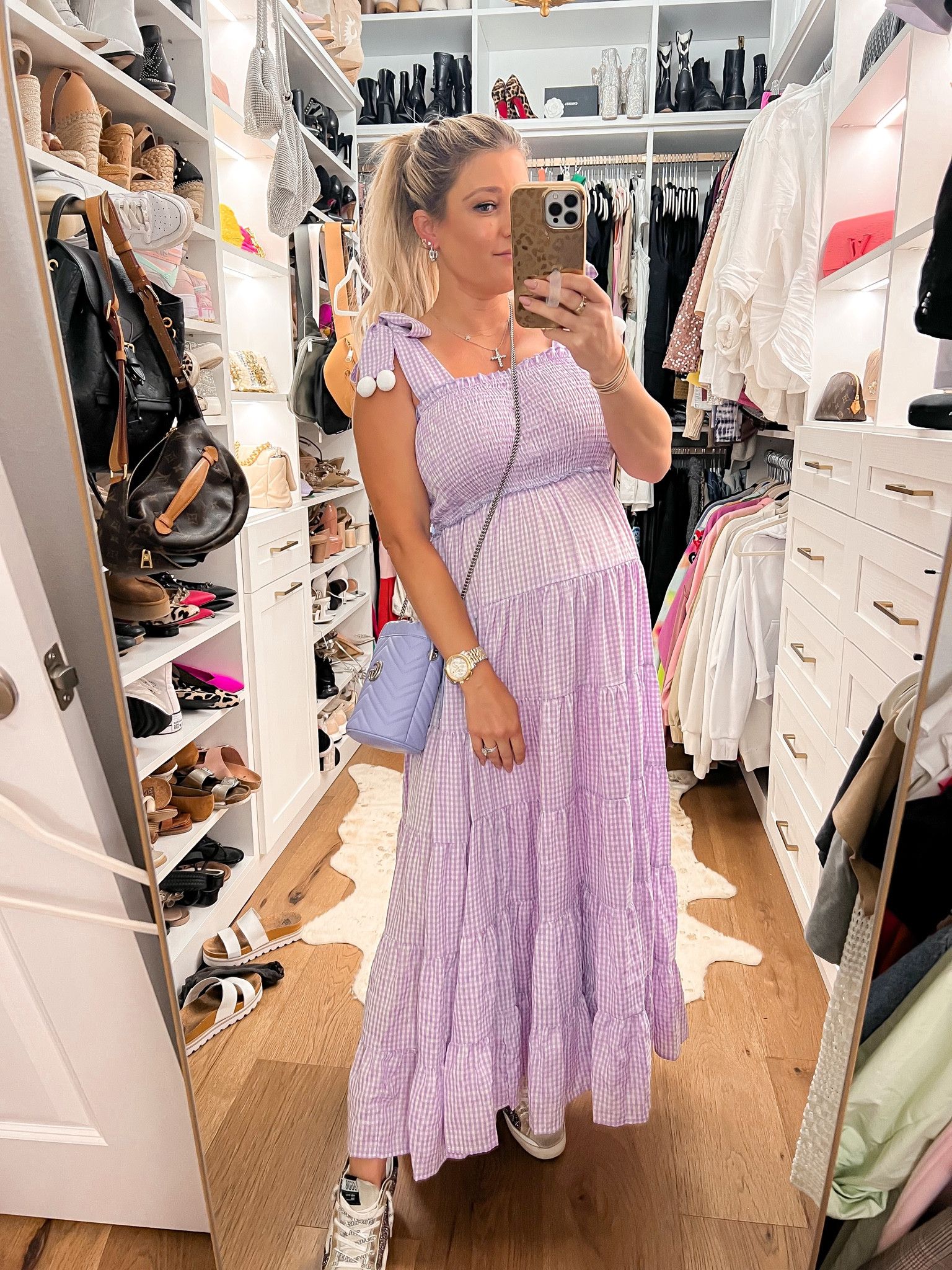 Dress runs tts; top is super stretchy

#christianblairvordy #thirstrimester #bumpstyle 

#LTKunder50 #LTKbump #LTKstyletip