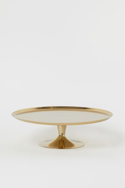 Metal Cake Stand - Gold-colored - Home All | H&M US | H&M (US + CA)