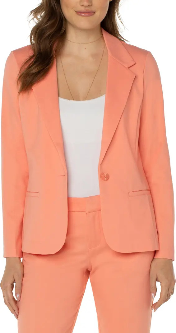 Liverpool Fitted Knit Blazer | Nordstrom