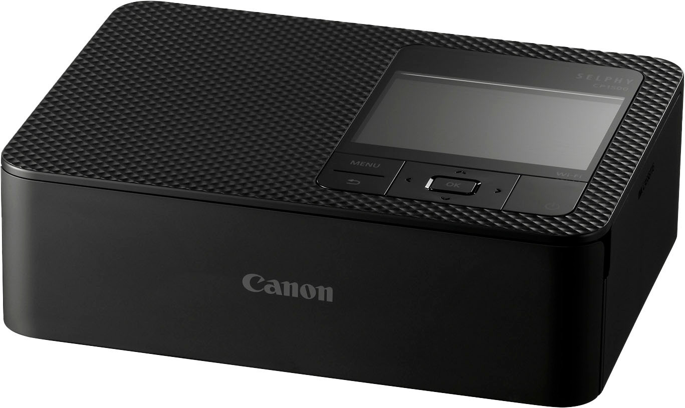 Canon - SELPHY CP1500 Wireless Compact Photo Printer - Black | Best Buy U.S.