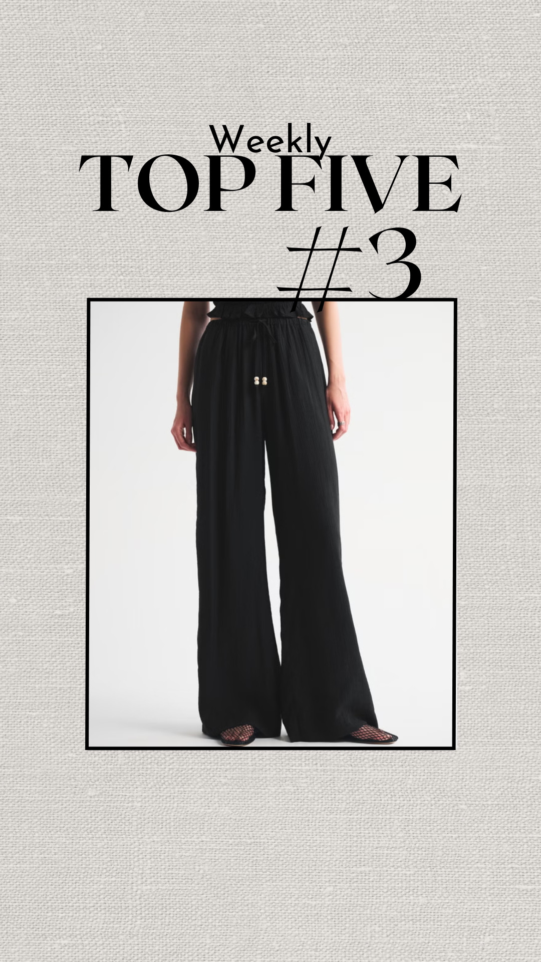 #3 bestseller this week: Abercrombie crinkle texture pull-on pant 

20% off this weekend + an additional 15% off using the code AFJEAN 

 #LTKSaleAlert #LTKTravel