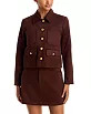 Aqua Faux Suede Collared Jacket - Exclusive | Bloomingdale's (US)