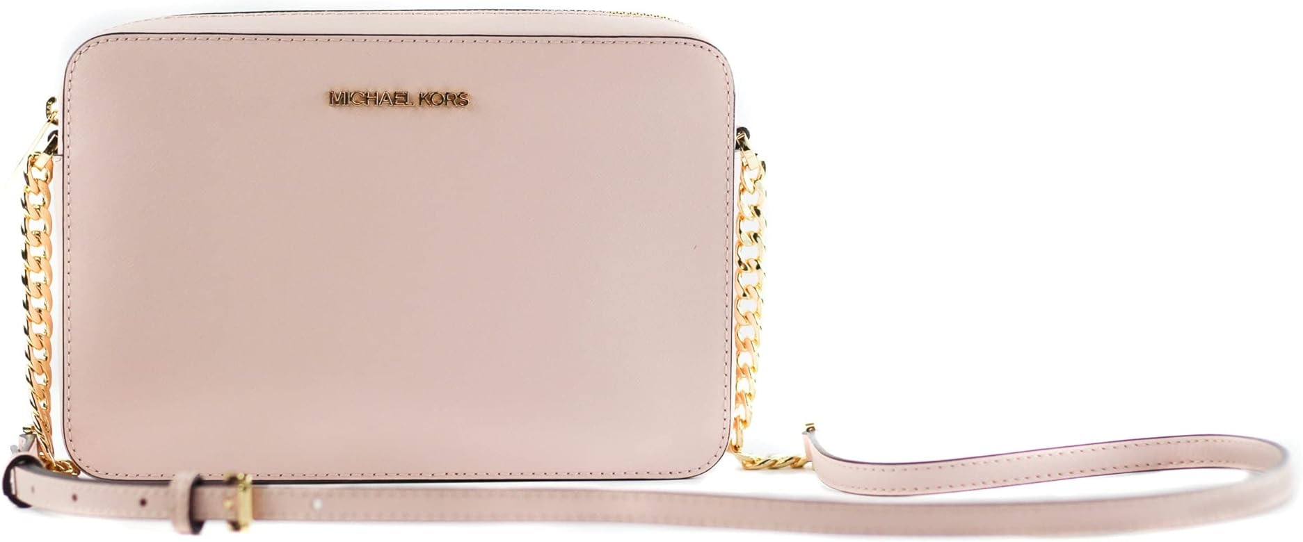 Michael Kors Women's Jet Set Crossbody Leather Bag 35T8GTTC9L-424 | Amazon (US)