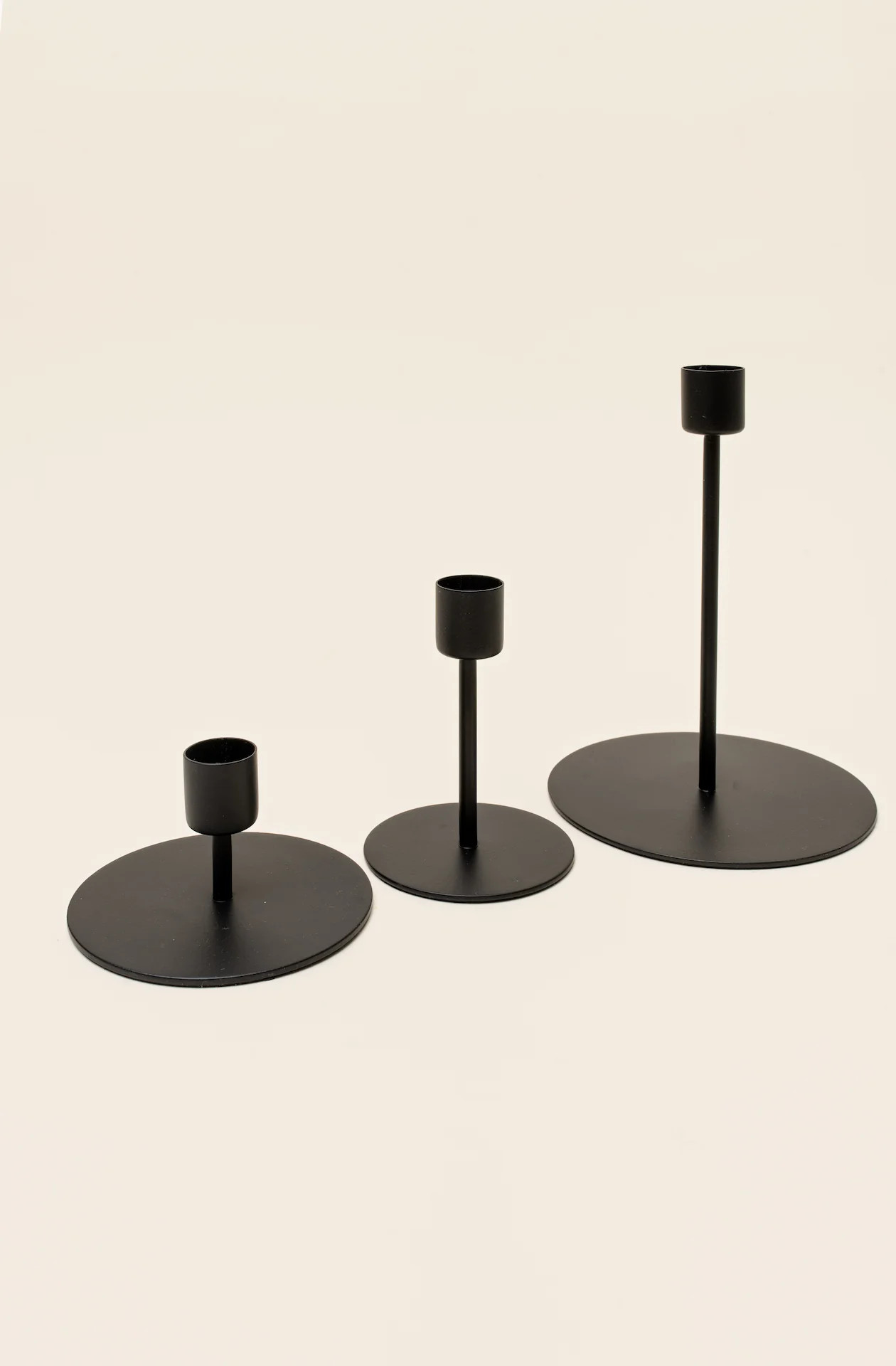 Black Taper Candle Set | Joy Meets Home