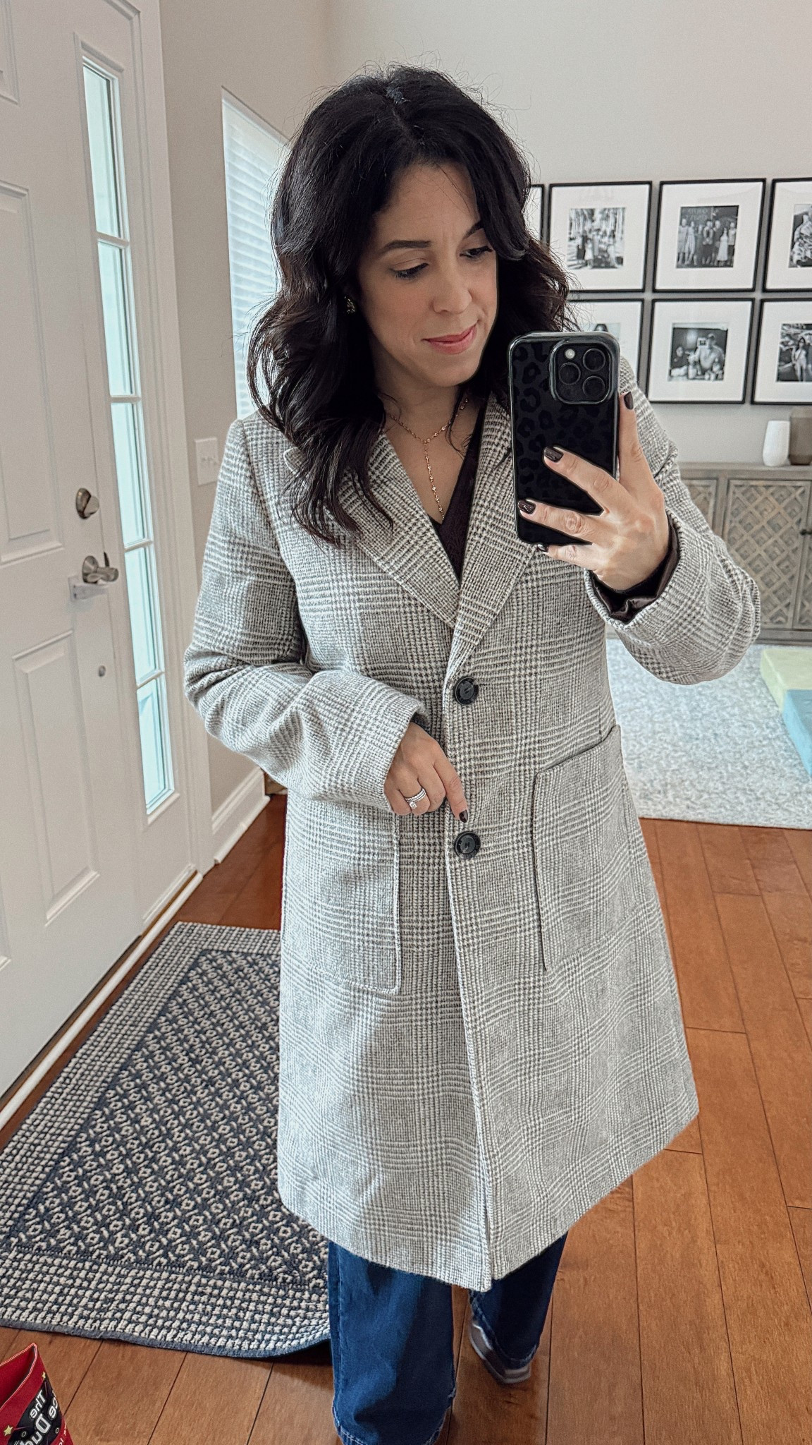 I finally found the brown plaid coat I’ve been searching for!! 😍 It’s by Sam Edelman, and I actually found it at Marshall’s. Sadly, the only place I can find it online is Nordstrom…so that’s where I linked. It’s on sale, but still more than what I paid. Nonetheless, I love the small plaid print on my petite frame. It adds some interest without overwhelming my body. I also love that it’s a bit oversized, but still structured.

I’m 5’1, about 130 lbs, and a 34DD. I’m wearing a 2 or 4 right now depending on the brand. I got this in a small and like that I can comfortably wear thick sweaters underneath it.

Click to shop!

Drop questions if you have them!

#LTKPetite #LTKSeasonal #LTKSaleAlert