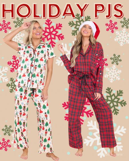 Fun holiday pajamas! Makes a great gift!! 

Christmas pajamas, gifts for her, gift ideas, gift guide, holiday pjs 

#LTKstyletip #LTKSeasonal #LTKHoliday