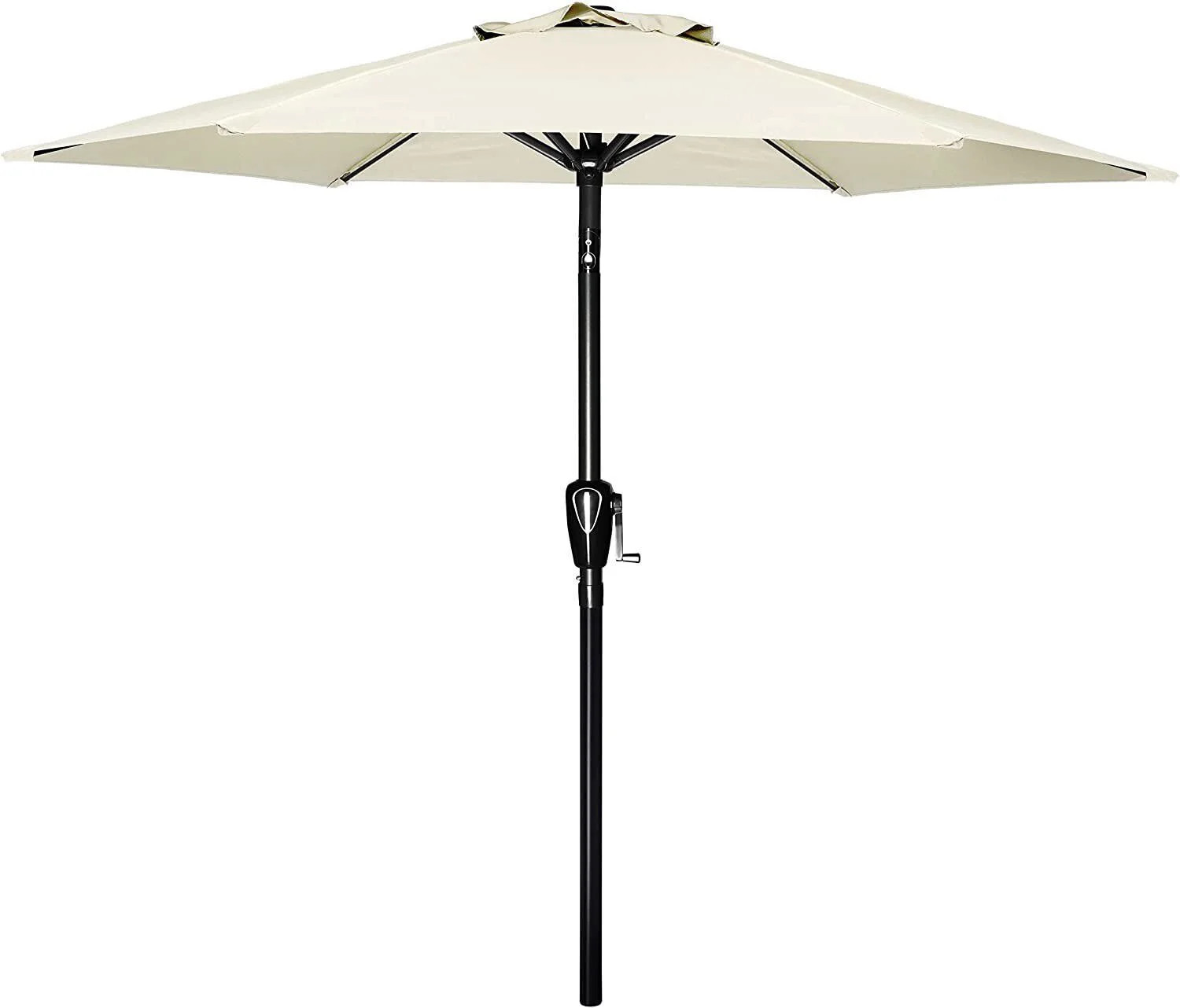 Simple Deluxe 7.5Ft 6 Ribs Outdoor Patio Umbrella Crank Tilt Market Yard,Multi-color | Walmart (US)