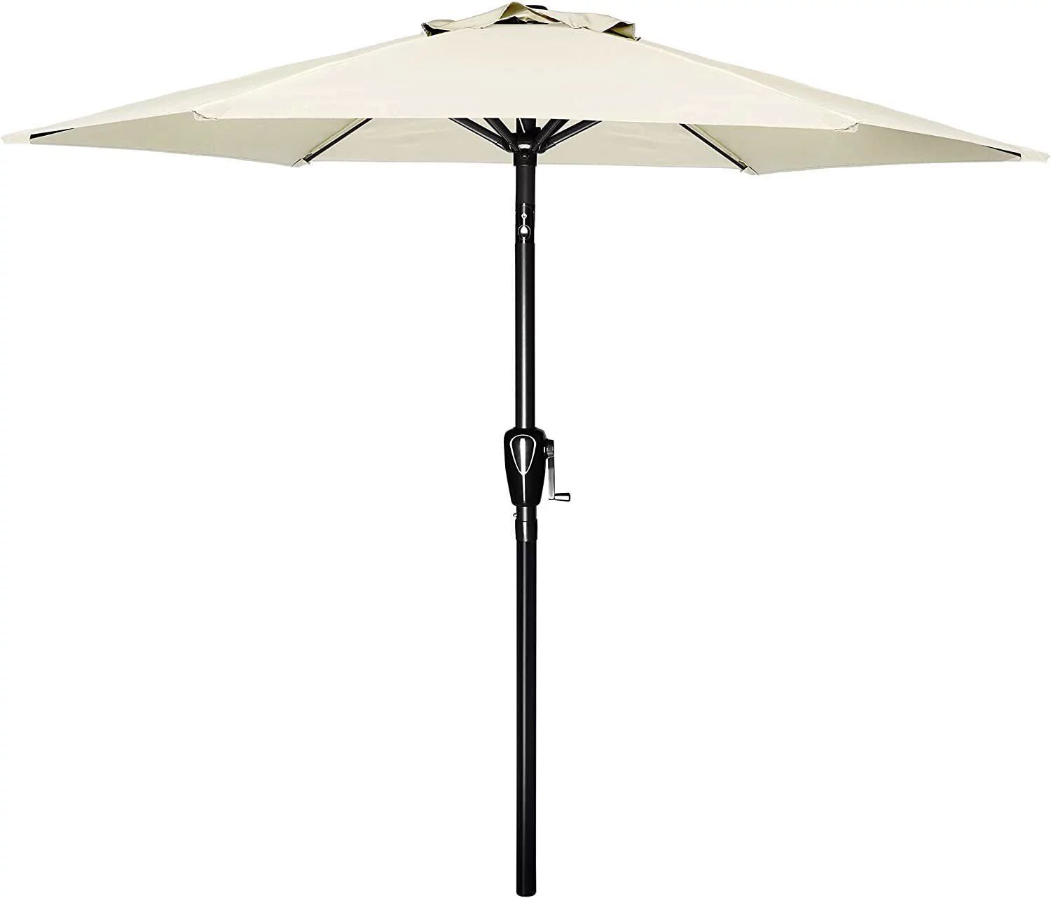 Simple Deluxe 7.5Ft 6 Ribs Outdoor Patio Umbrella Crank Tilt Market Yard,Multi-color | Walmart (US)