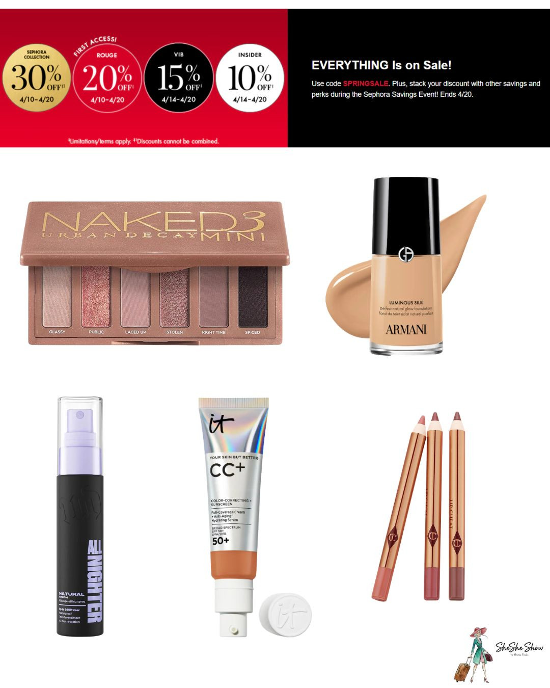  
Sephora sale 
Some of my favorite makeup and skincare products. 
 

#LTKOver40 #LTKselfcare