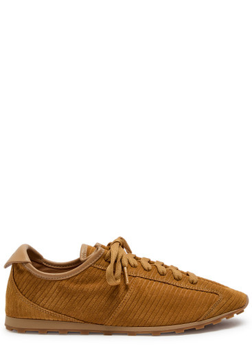 Les Tennis ribbed suede sneakers | Harvey Nichols