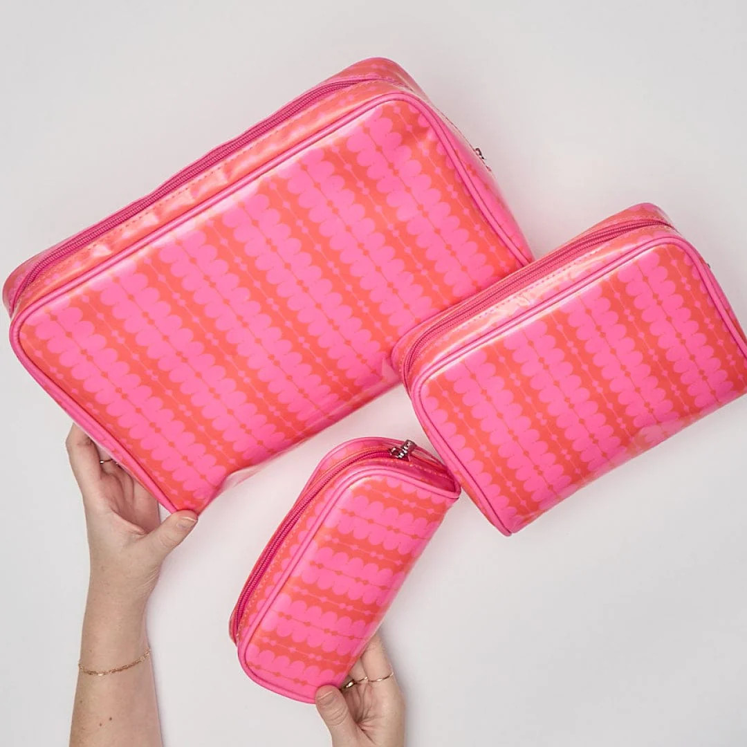 Large Patterned Toiletry Bag | Weezie Towels | Weezie Towels