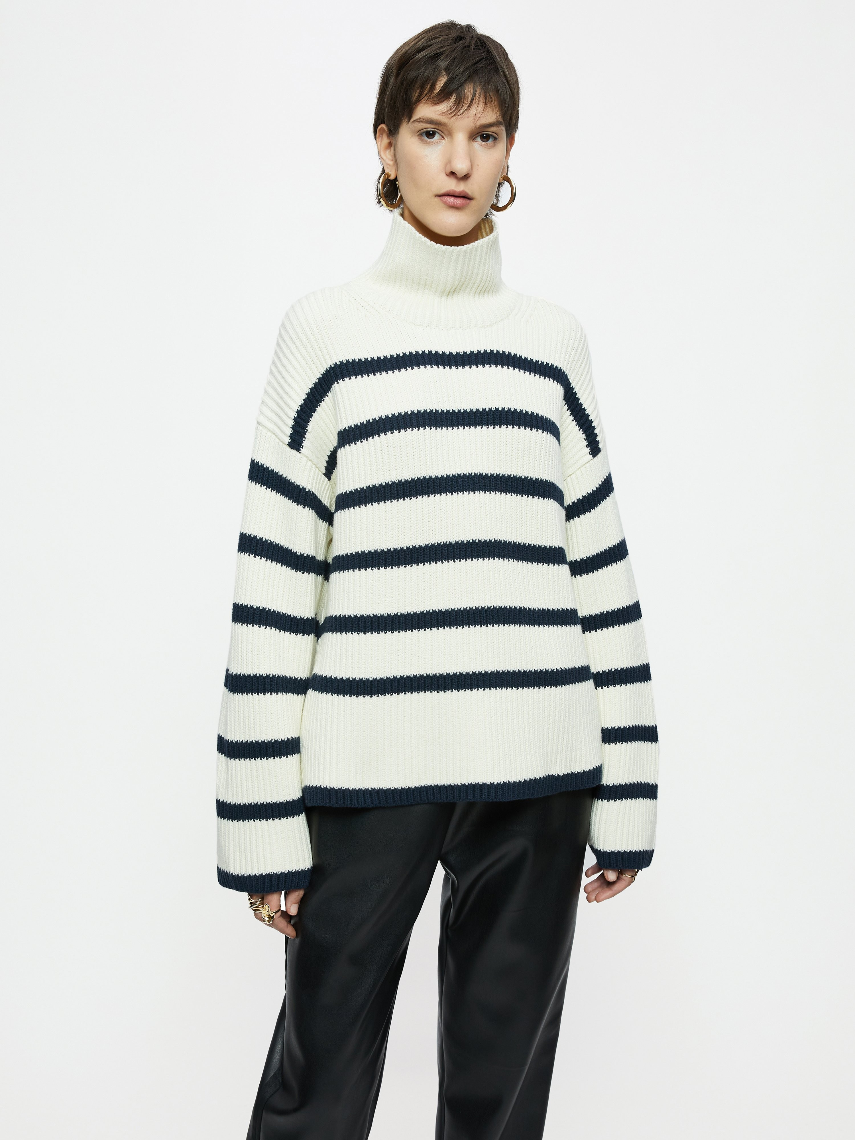 Fishermans Rib Stripe Jumper | Jigsaw (UK)