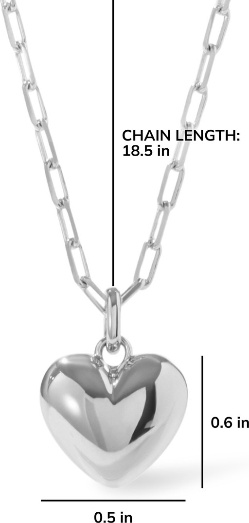 Puffed Heart Necklace - Lev | Nordstrom