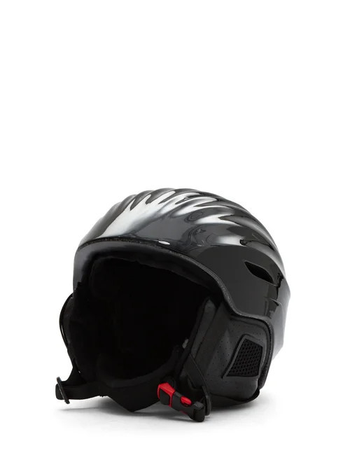 Perfect Moment - Mountain Mission Star-print Ski Helmet - Womens - Black | Matches (US)