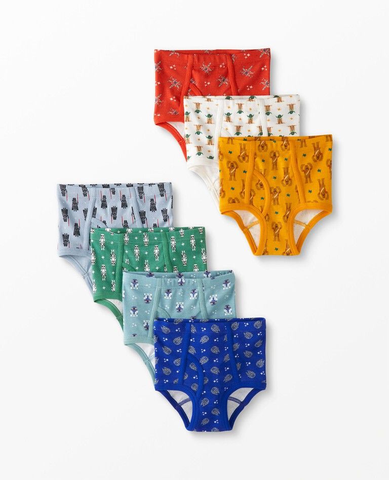 STAR WARS™ Classic Briefs In Organic Cotton 7-Pack | Hanna Andersson
