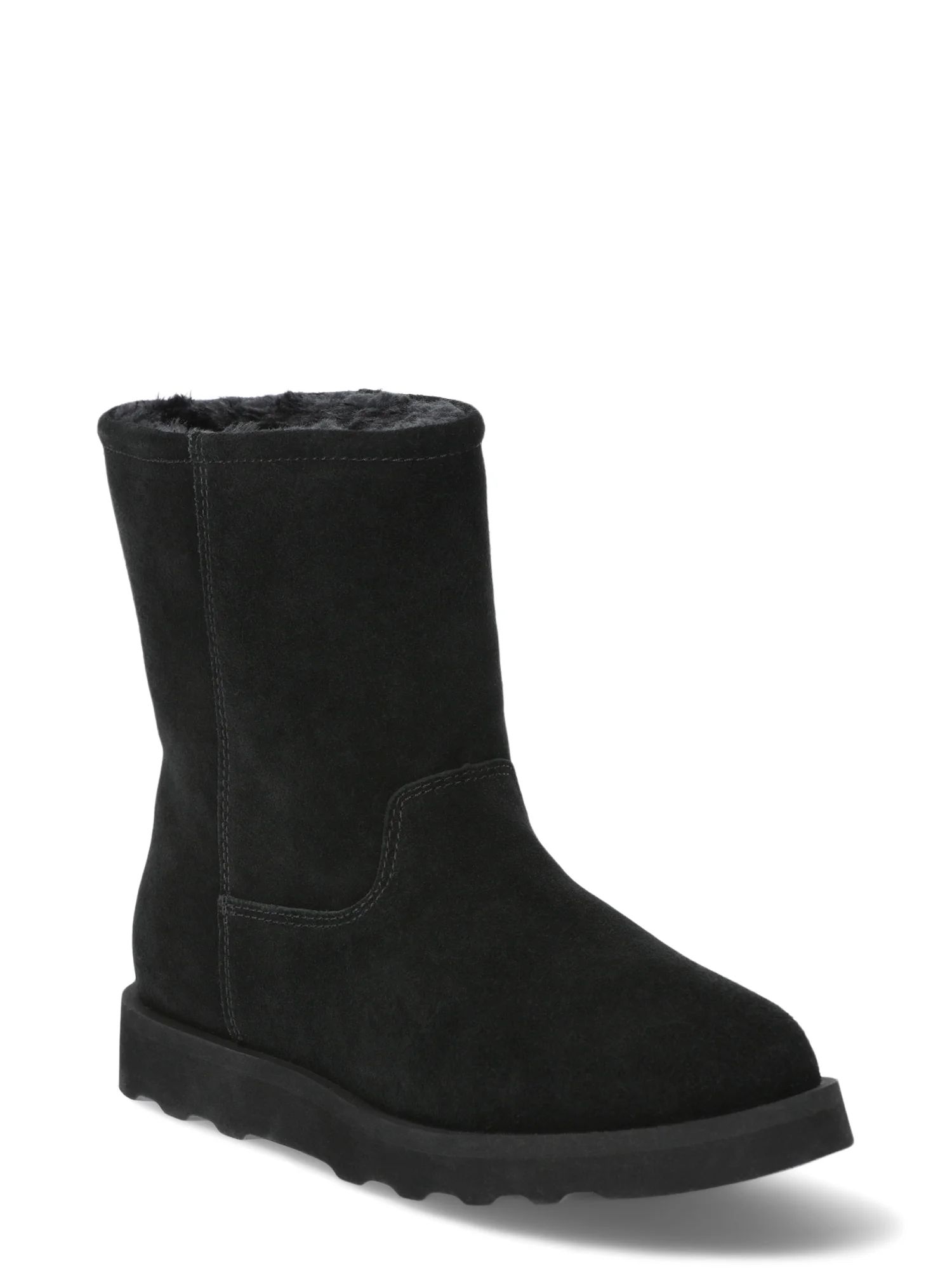 Time and Tru Women's Genuine Suede Boots | Walmart (US)