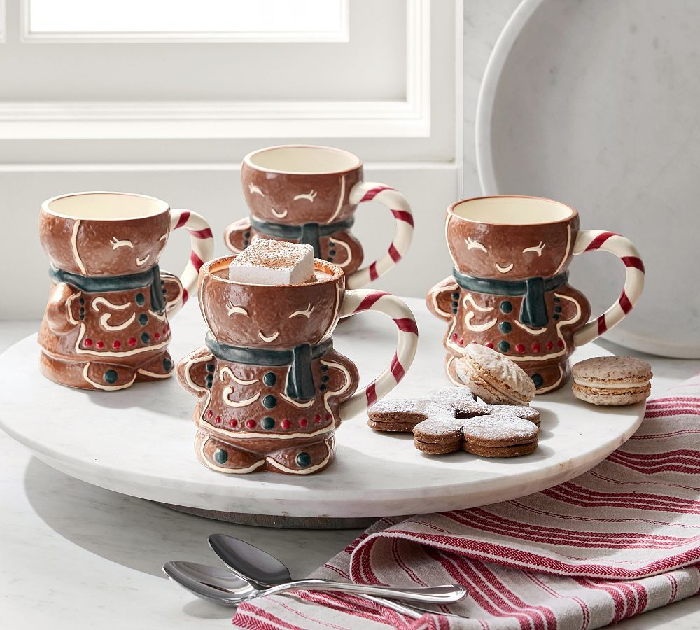 Ms. Spice Gingerbread Mugs | Pottery Barn (US)