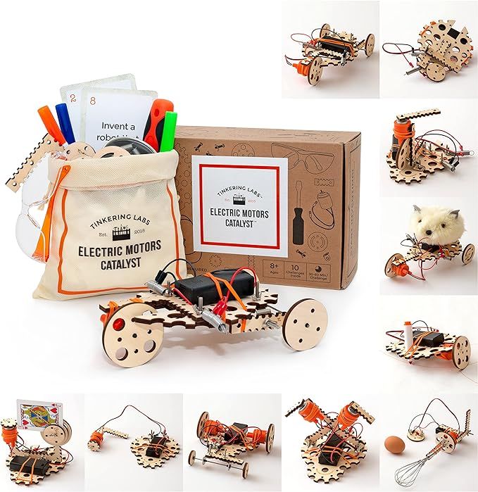 Tinkering Labs Robotics Engineering Kit | Designed by Scientists in USA | 50+ Parts | 10+ STEM Pr... | Amazon (US)