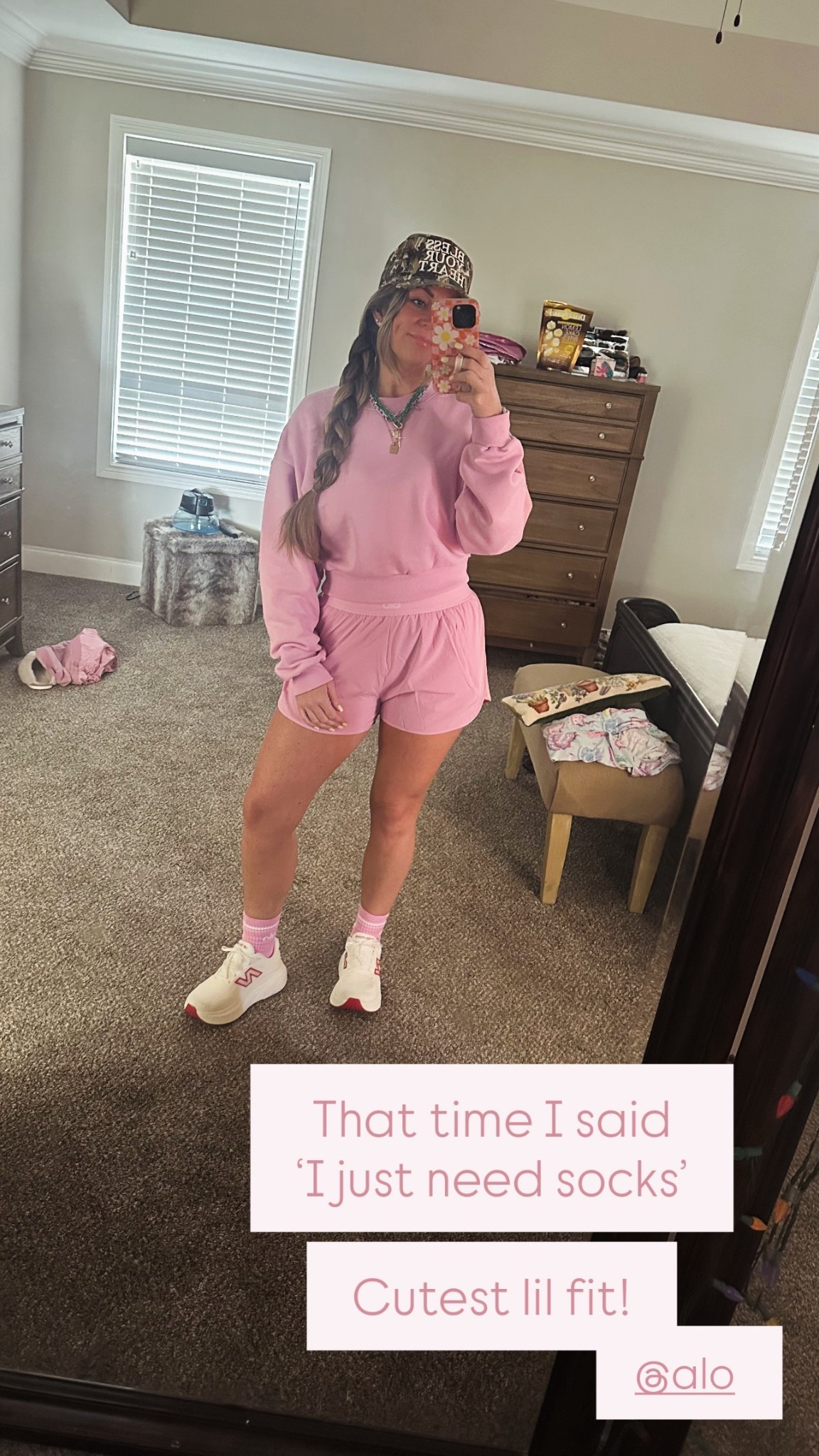 This candy pink from @Alo Yoga is soooo pretty  

#LTKootd #LTKfitnessgoals #LTKActive