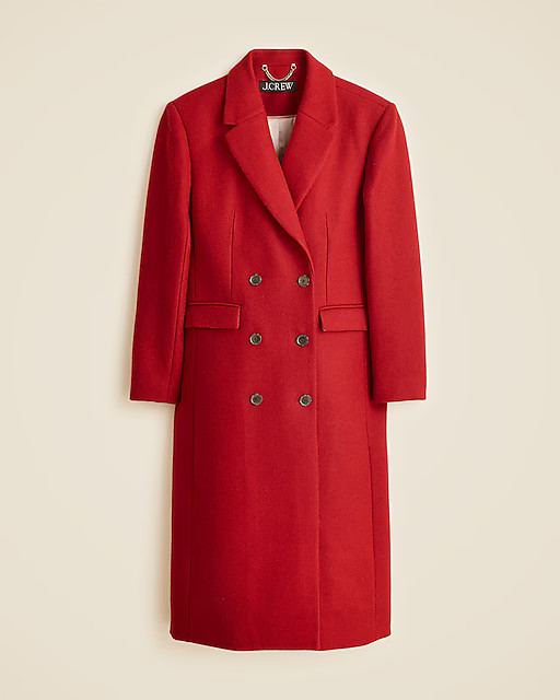 Palais double-breasted topcoat in Italian wool-blend melton | J. Crew US