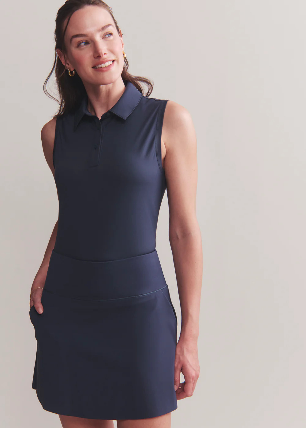 Course to Court Sleeveless Polo | Rhone