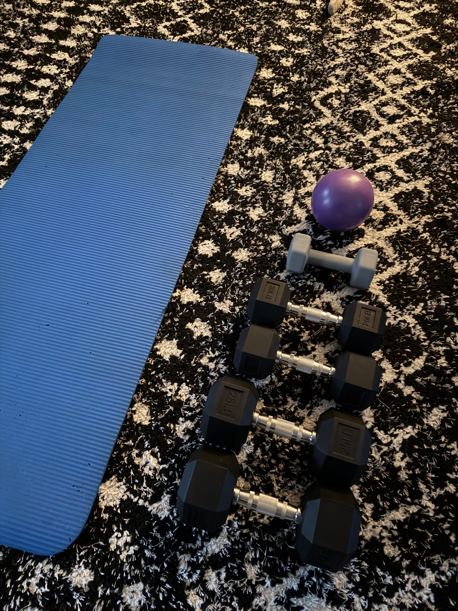 I'm LOVING these at home strength training workouts!!

Healthy lifestyle, home workout, workout equipment, yoga mat, pilates ball, dumbbells, strength training, women's fitness 

 #LTKActive #LTKHome