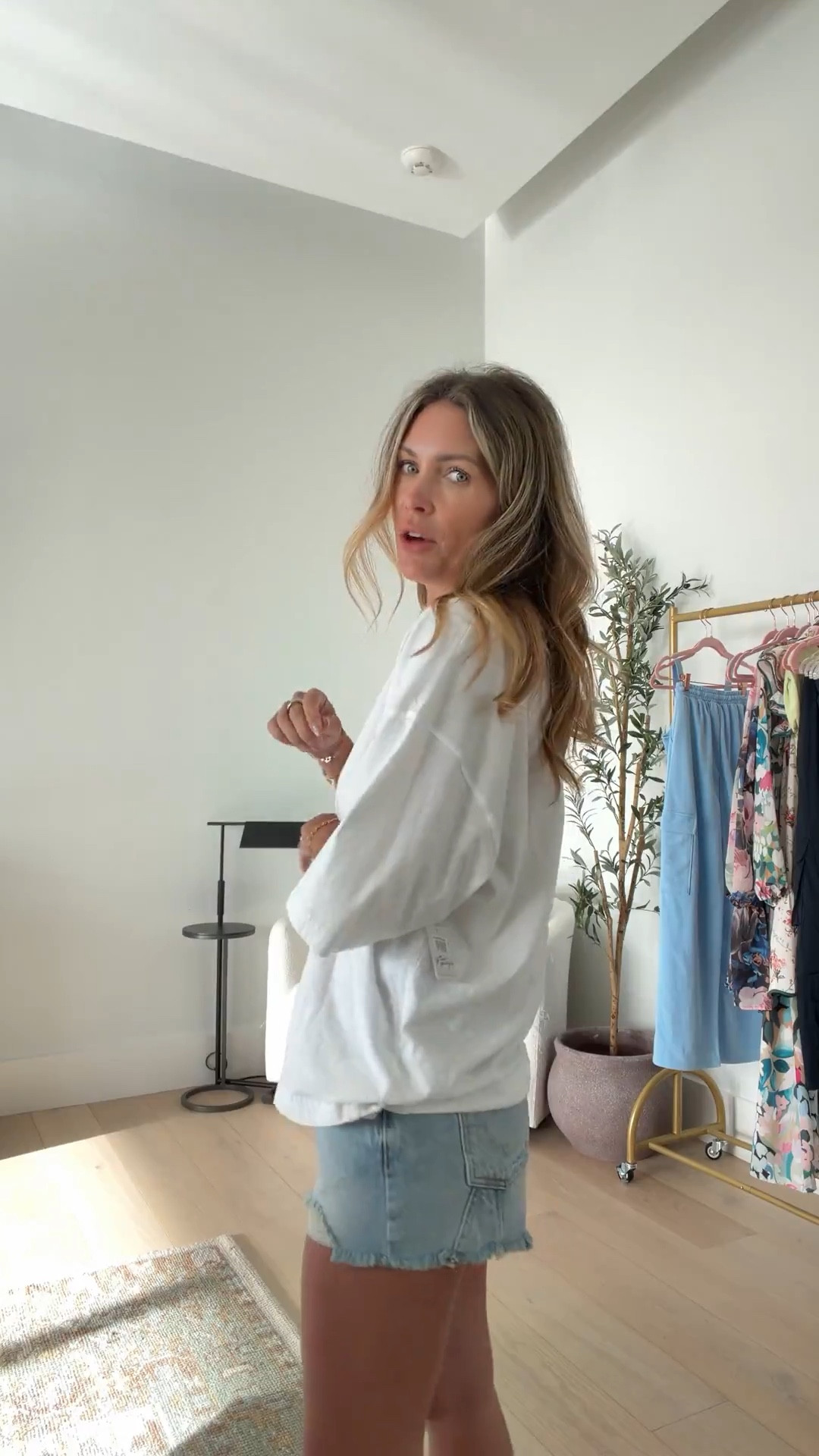 Nordstrom's spring sale just sprung and tons of Free People is included! My mom found these tank/tees and theyre so good. Now marked down to $28! I'm in size Small and it runs TTS but size up if youre in between and size small in the pants that come in several color options too!