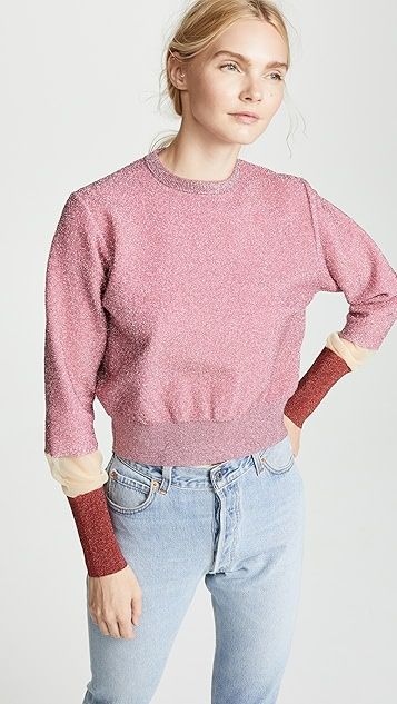 Lame Knit Pullover | Shopbop