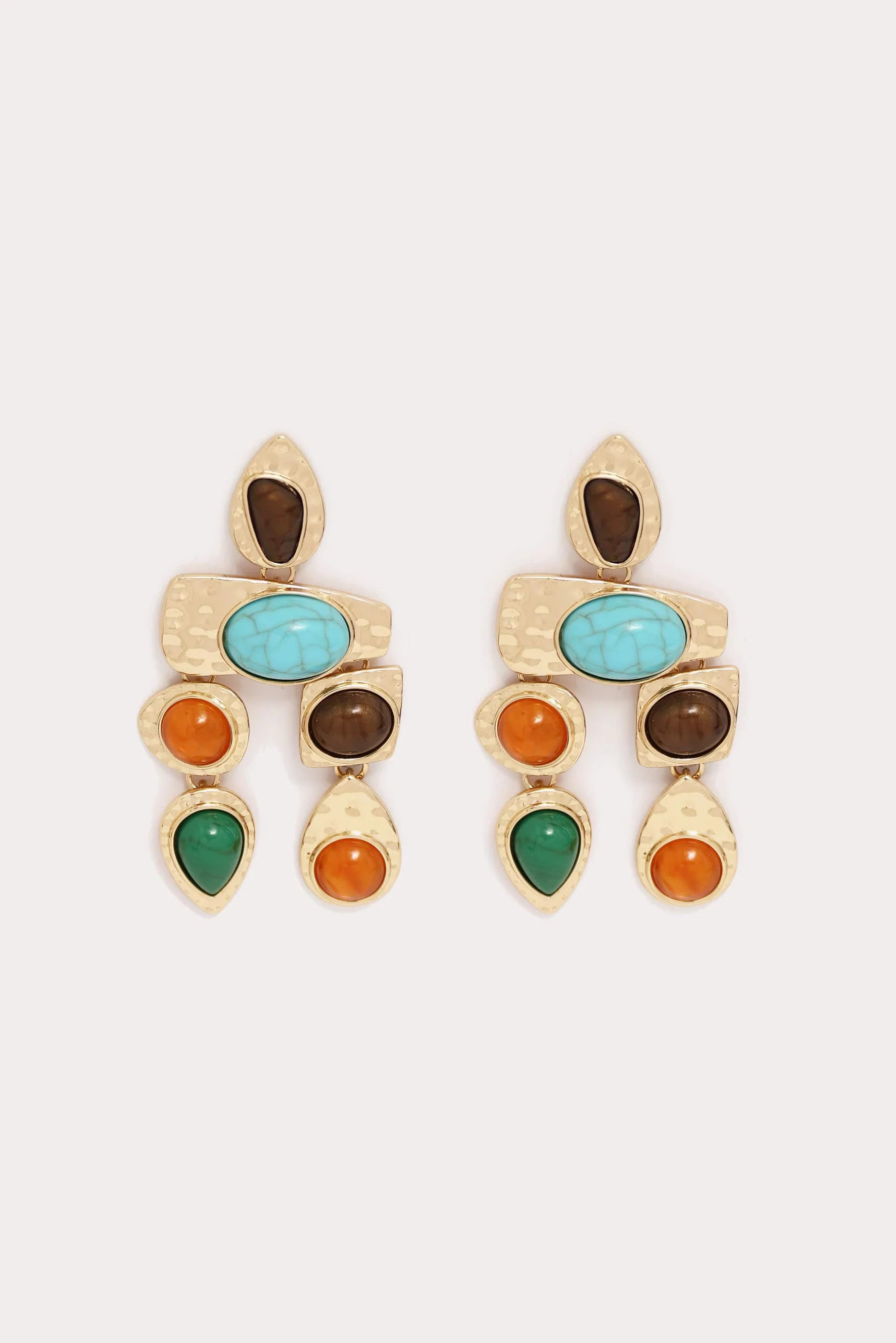 Multi Stone Earrings | Petit Moments