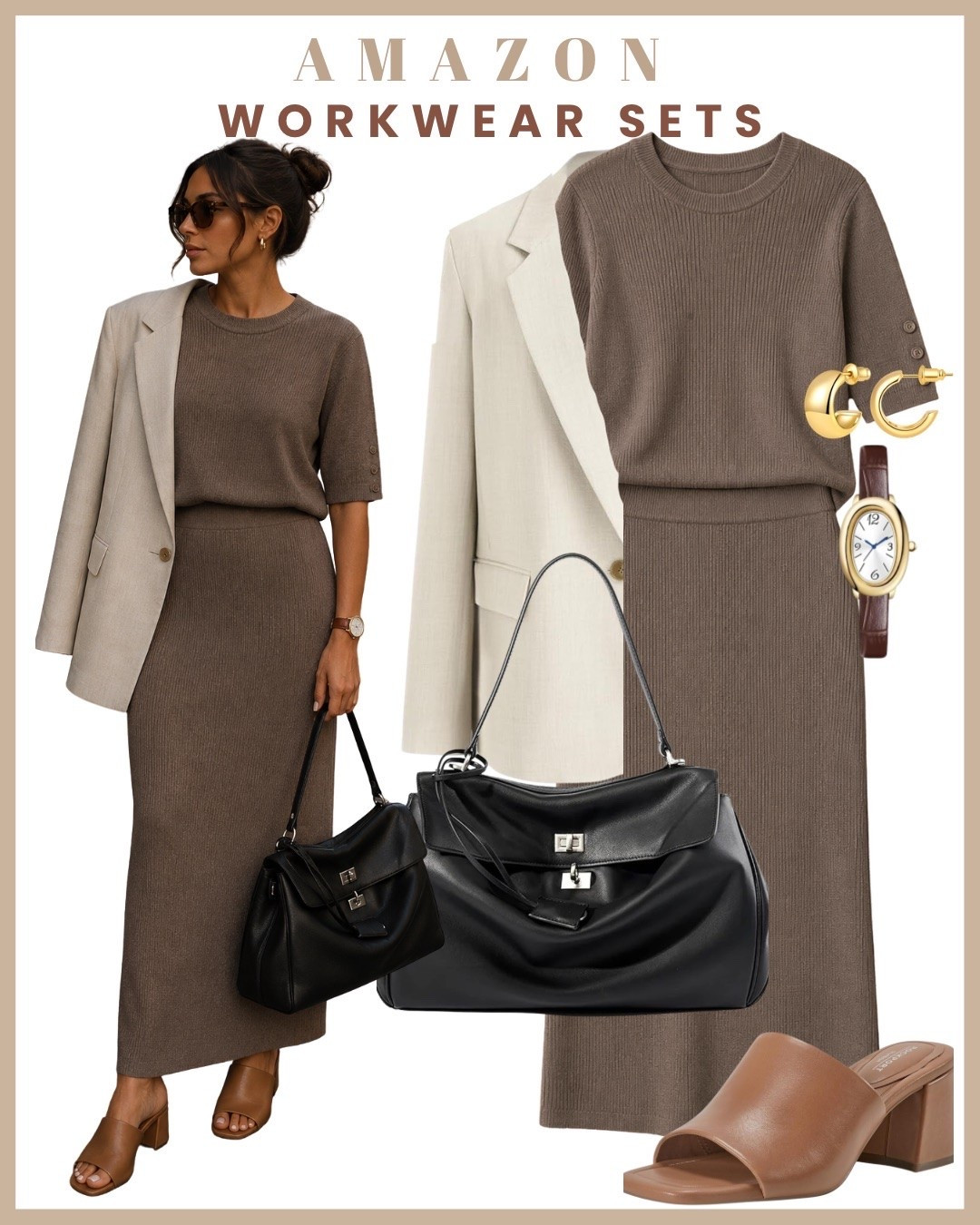 Workwear sets, bruit sits, fall workwear

#LTKasia #LTKstyletip #LTKpetite