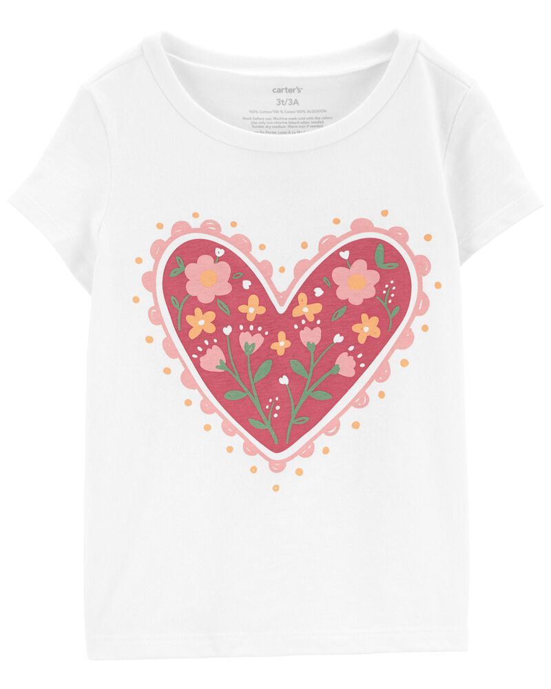 Heart Jersey Tee | Carter's