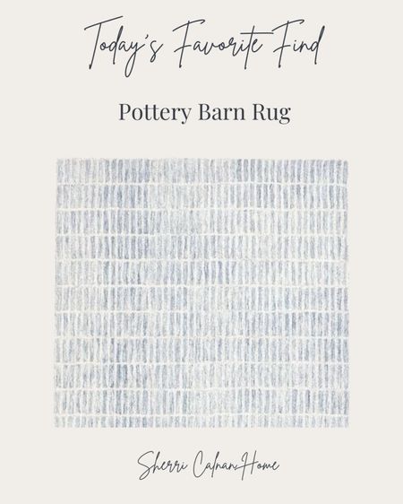 Pottery Barn wool rug, coastal rug 

#LTKhome #LTKFind