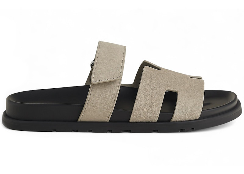 Men's Hermes Chypre Sandal Suede Goatskin Sneakers in Beige Esquisse | StockX