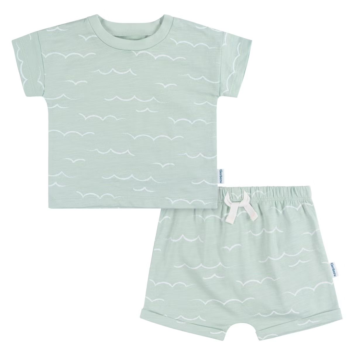 Gerber Toddler Boys' Shirt & Shorts Set - 2-Piece | Target