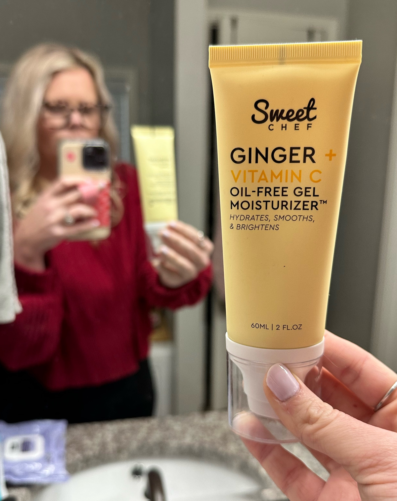 Sweet Chef Ginger + Vitamin C Oil Free gel moisturizer. One of my favorites to use in the morning! 

#LTKbeauty #LTKFind #LTKunder50