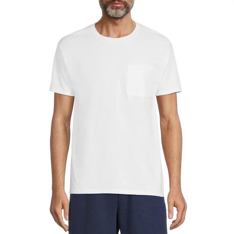 Athletic Works Men's and Big Men's Pocket T-Shirt, Sizes S-4XL | Walmart (US)