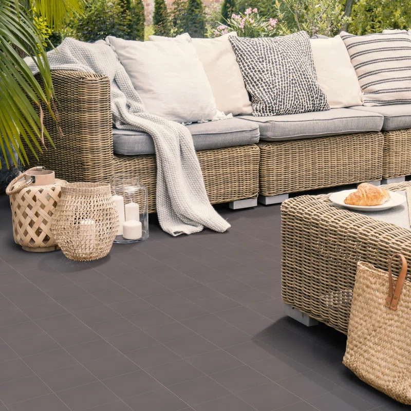 Klinker Quarry 6" x 6" Ceramic Wall & Floor Tile | Wayfair North America