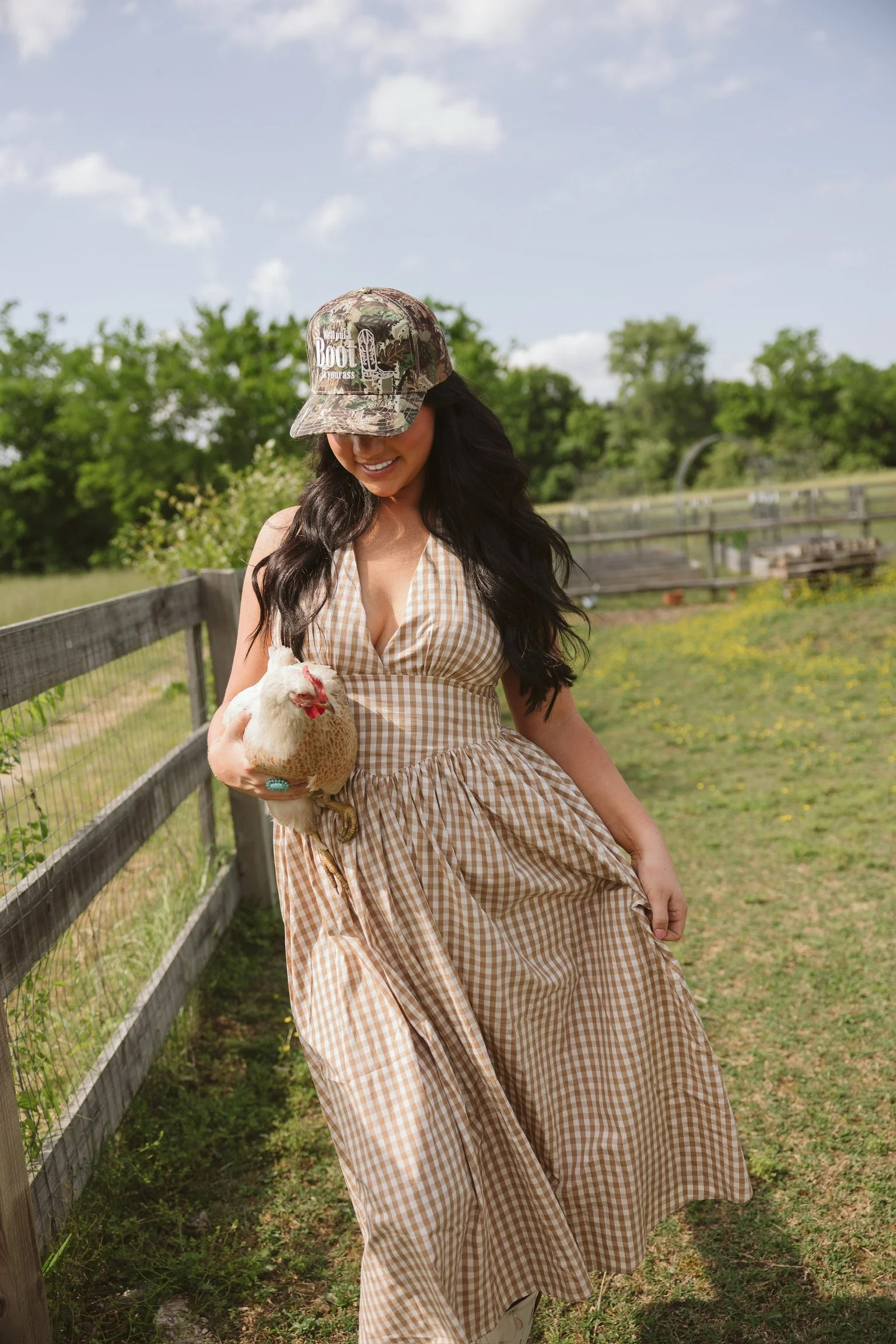 We'll Put A Boot in your Ass - Camo Trucker Hat | KenzKustomz