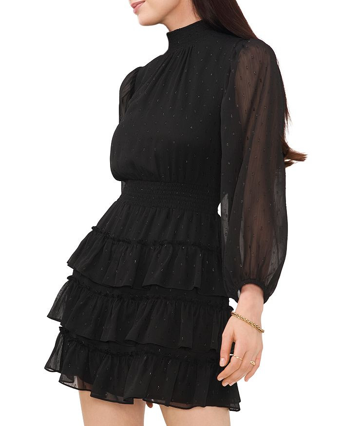 Smocked Neck Ruffled Dress | Bloomingdale's (US)