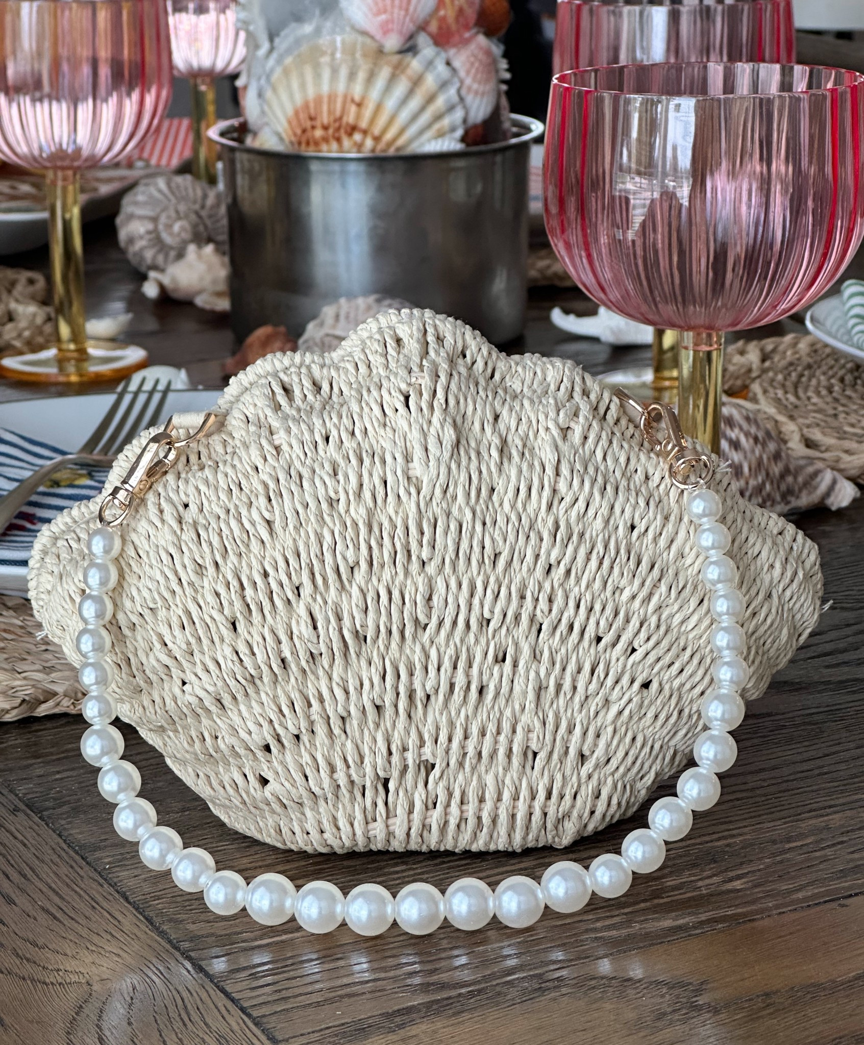 I had to have this bag!!! So cute for Summer and love the price! Linking some of my favorites… 🐚