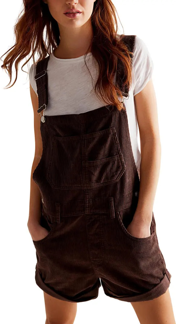 We the Free Ziggy Corduroy Shortalls | Nordstrom